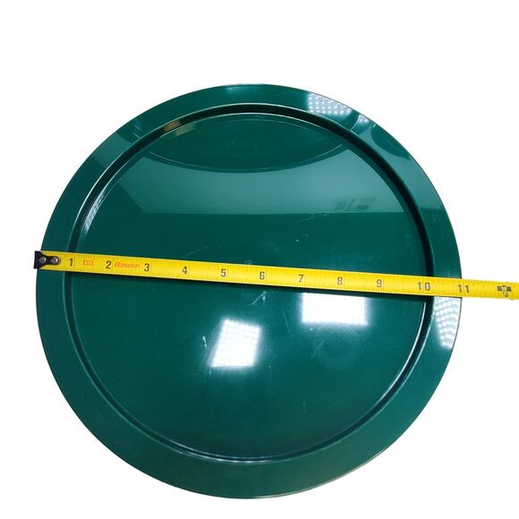 Vtg Bodum Melamine 4 Pc Dinner Plates Green Swiss Made Plasticware Picniccore - Picture 2 of 9